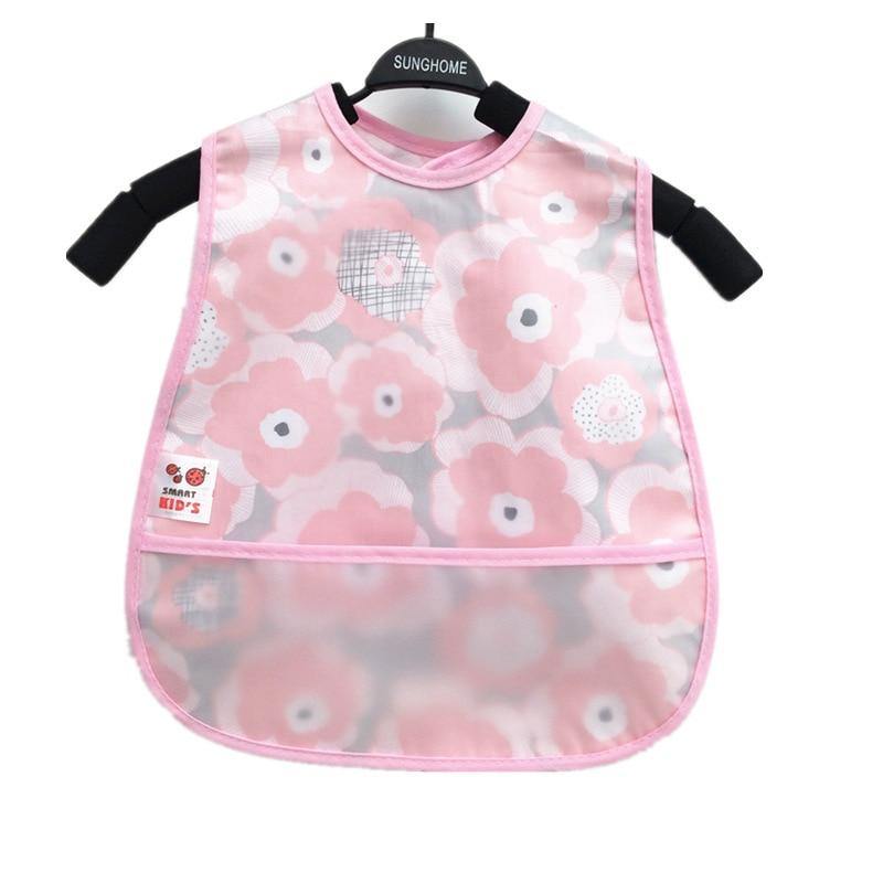 Modern Interesting Cartoon Adjustable Baby Bibs Waterproof Lunch Feeding Bibs Baby Cartoon Feeding Cloth Children Bib For Kids