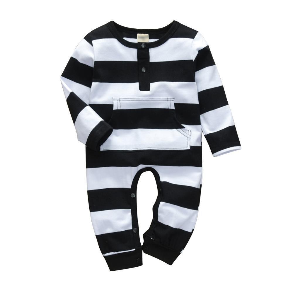 Modern Printed Baby Boys and Girls Romper Cotton Long Sleeve Jumpsuit for Infant Clothing Newborn Baby Kids