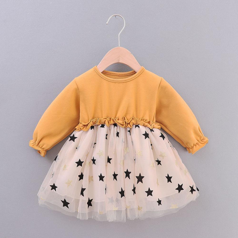 Modern Retro Baby Girls Dresses For Baby Princess Dress Infant 1st Year Birthday Party Dress Newborn Baby Clothes