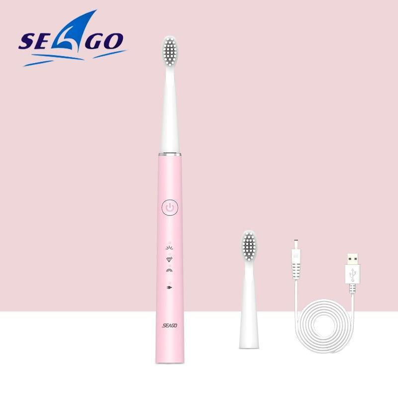 Electric Vibration Toothbrush Sonic Rechargeable Top Quality Smart Chip Teethbrush Head Replaceable Whitening Healthy Best Gift For Adults And Kids