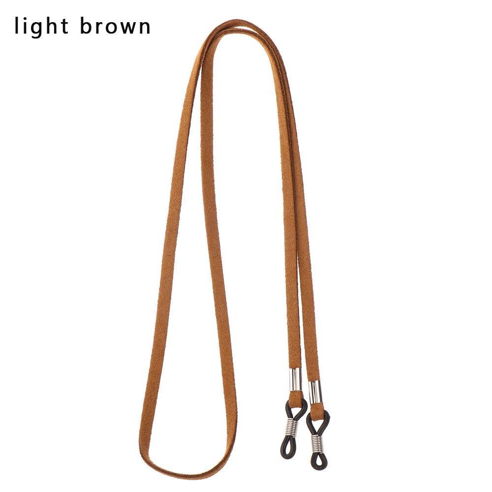 Fashion Practical High Elasticity Reading Glasses Chain Women Men Glasses Necklace Sun glass Strap Leather Cord Holder