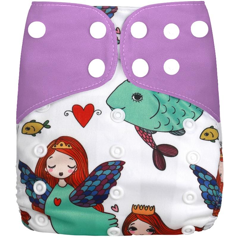 Comfortable Reusable One Size Pocket Adjustable Baby Nappies Inner Cloth Breathable Diaper