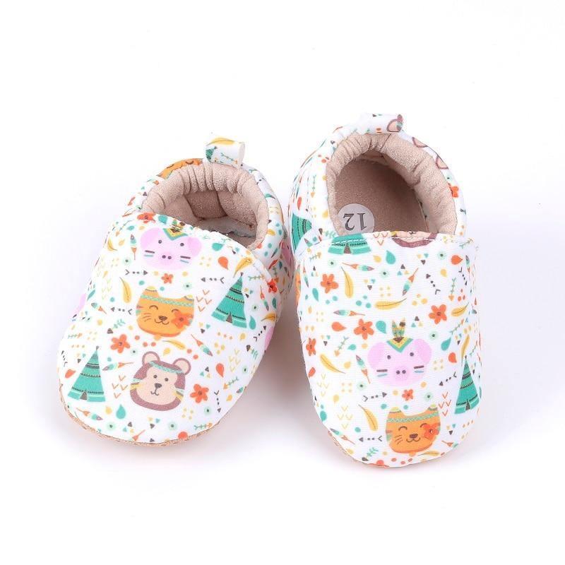 Kid Cute Girls Boy First Walkers Soft Infant Toddler Shoes Flower Footwear For Newborns Baby Shoes