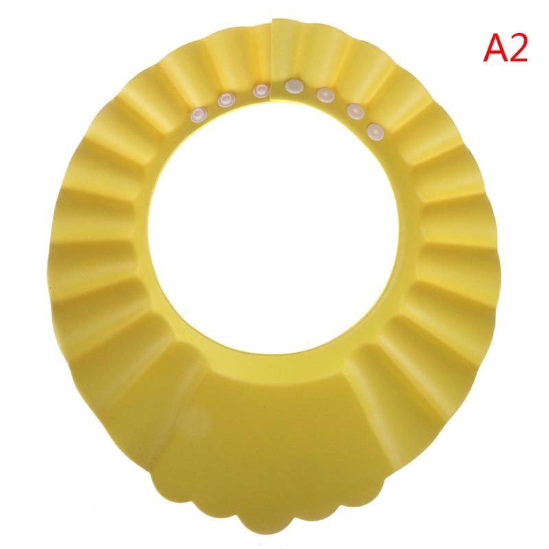 Shampoo Cap Sheild Durable Baby Bath Visor Hat Adjustable Baby Shower Protect Eye Water-proof For Kids