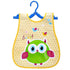 Fashion Printed Adjustable Animal Plastic Waterproof Lunch Feeding Bibs Feeding Cloth for Children In Modern Design