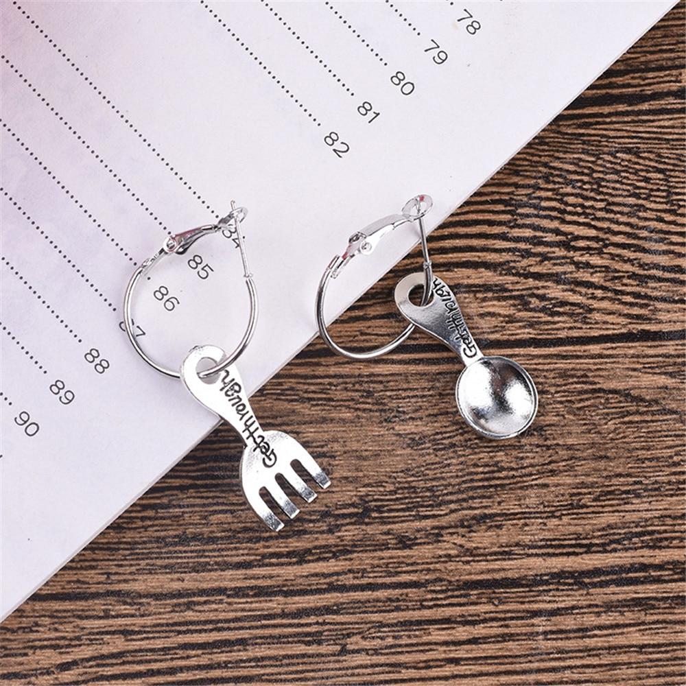 Luxury Punk Sliver Drop Earrings With Creativity Jewelry Accessories For Women In Simple Fashion Design