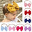 Luxury Cute Baby Girl Headband Ribbon Elastic Rope Big Bow Hair Band Candy Color Pony Tail Ties Ropes For Girls