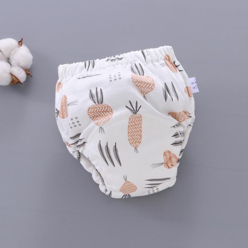 Baby Training Pants Cloth Diapers Washable 6 Layers Gauze Cover Breathable Spring Reusable Newborn Diaper Nappies For Baby and Kids