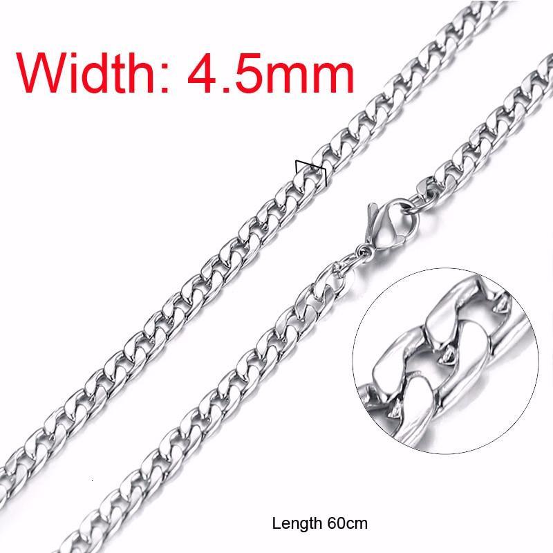 Amazing Silver Square Box Link And Modern Ingot Chain Elegant Necklace Luxury For Men Stainless Steel Choker