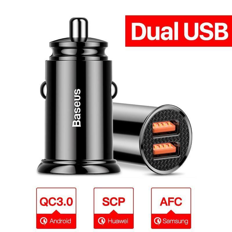 USB Car Charger Quick Charge 4.0 3.0 QC4.0 QC3.0 QC SCP 5A Type C PD Fast Car Chargers