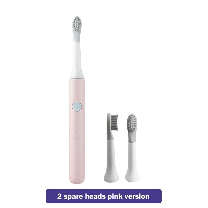 Sonic Toothbrush Electric Powerful  Optional Modes Cleaning Travel Toothbrushes With Brush Heads for Adults Random Color Perfect Teethbrush