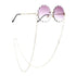 Luxury Reading Glasses Chain For Women Metal Sunglasses Casual Pearl Beaded Eyeglass Chain for Glasses