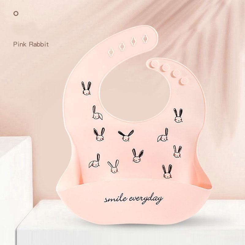 Food Grade Silicone Baby Bibs Waterproof Bib for Newborn Boy Girl Feeding Towel Burp Cloth For Kids