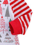 Newborn Baby Girls Boys Christmas Rompers Headband Jumpsuits 2pcs Santa Tree Print New Year Baby Romper