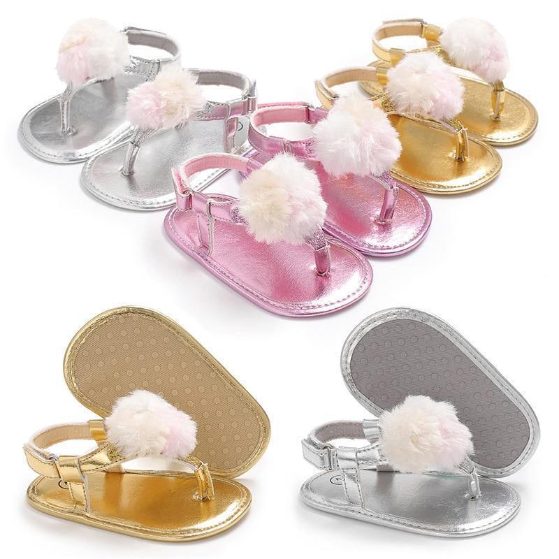 Baby Summer Newborn 0-18M Infant Baby Girls Boys Shoes Solid Non-slip Party Bow PU Leather Breathable Toddler Shoes