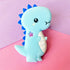 Dinosaur Teether Teething Animal Shape  Chewable Chewing Toys For Baby Boys And Girls  BPA Free Food Pefect Gift