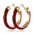 New Big Circle Round Hoop Earrings for Women's Fashion Statement Golden Punk Charm Earrings Party Jewelry