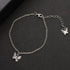 Heart Bohemian Silver Color Anklet Bracelet Heart shape Female Anklets foot Jewelery Style 2020