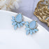 New Korean Luxury Acrylic Heart Epic Earrings Minimalist Drop Elegant Earrings Jewerly For Women