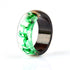 Apstract Minimal Luxury Elegant Epic Wave Inside Wood Resin Ring For Women and Men