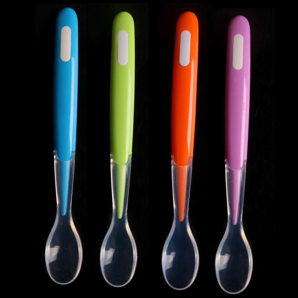 Baby Silicone Spoon Newborn Water Feeding Training Spoon Baby Feeding Soft  Soup Feeding Dishes Tableware Perfect For Childs