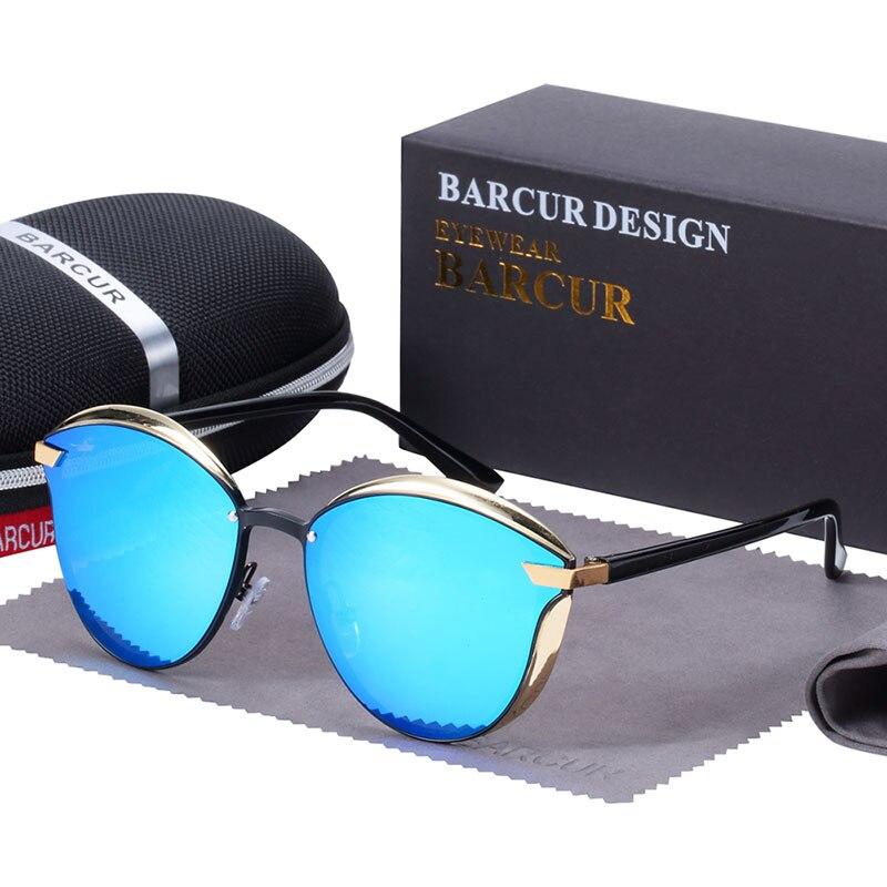 Luxury New Fashion Polarized Women Round Rimeless Popular Retro Classic Sunglasses Ladies lunette de soleil femme