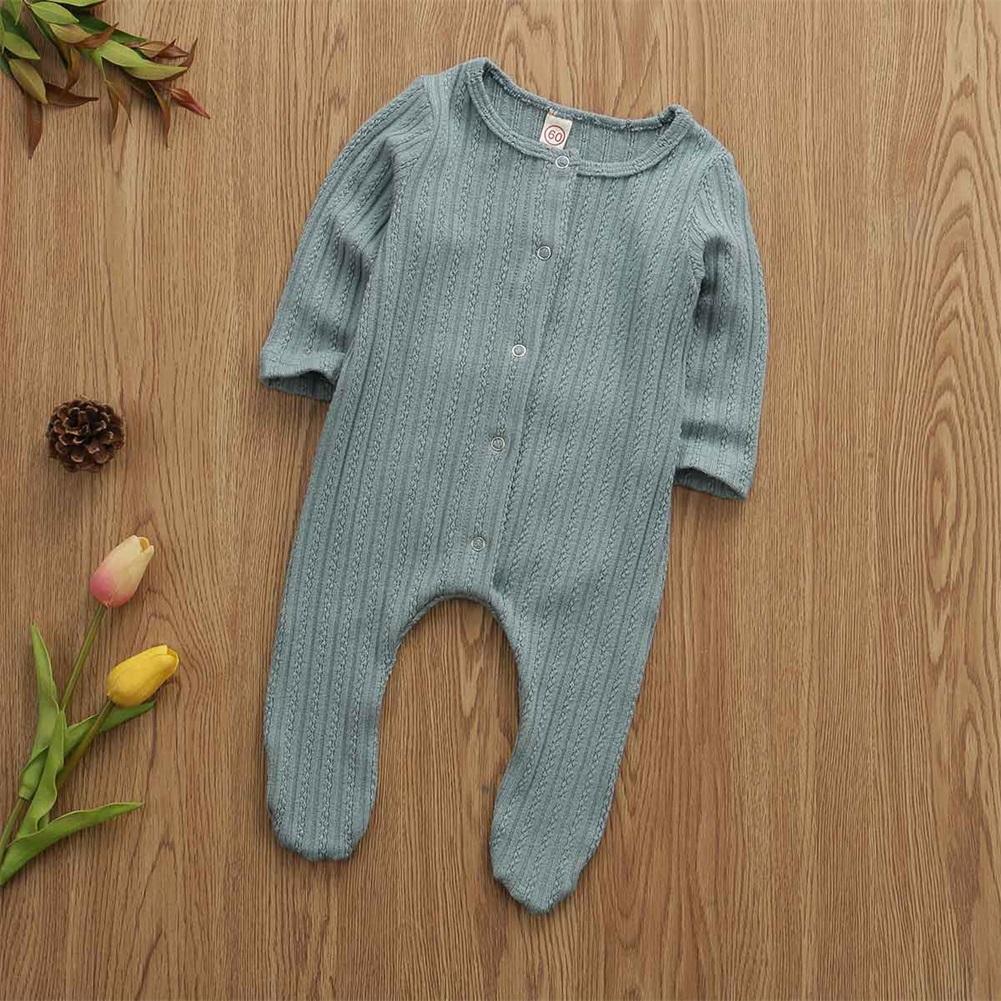 Newborn Baby Boy Girl Long Sleeve  Cotton Romper Jumpsuit Playsuit One Pieces Baby Clothes 0-9M In Famous Holidays Pajamas Style