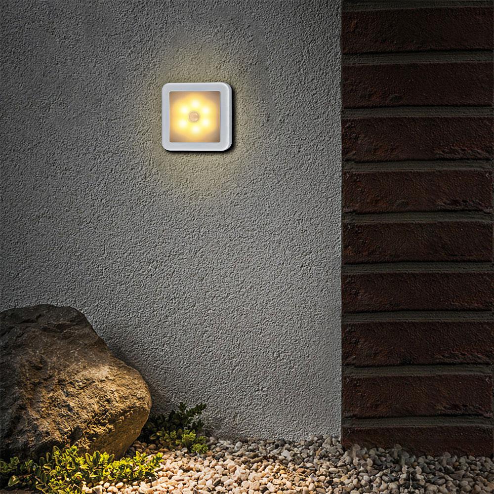 New Night Light Smart Motion Sensor Portable Mobile LED Night Lamp for WC, Stairs and  Rooms