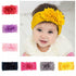 Cute 1PCS Baby Girls Lotus Flower Nylon Headband Knot Elastic Newborn Toddler Headwraps Kids Hair Accessories Gifts