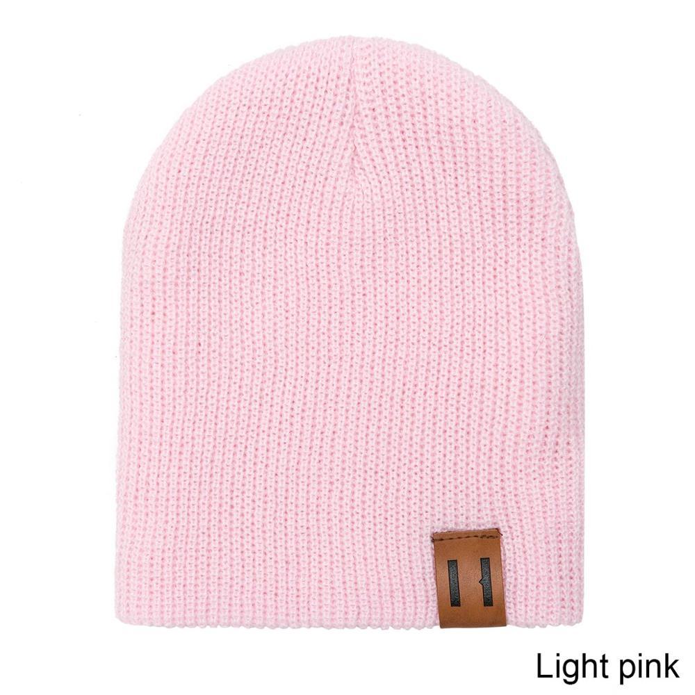 Modern Kids Girls & Boys Winter Hat Soft Warm Beanie Crochet Elasticity Knit Children Casual Warm Cap For Kids