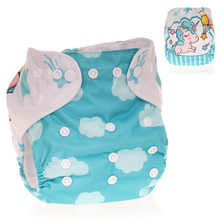 1 Piece Baby Pocket Cloth Diaper Nappy One Size Reusable Washable Comfortable Diapers For Babies