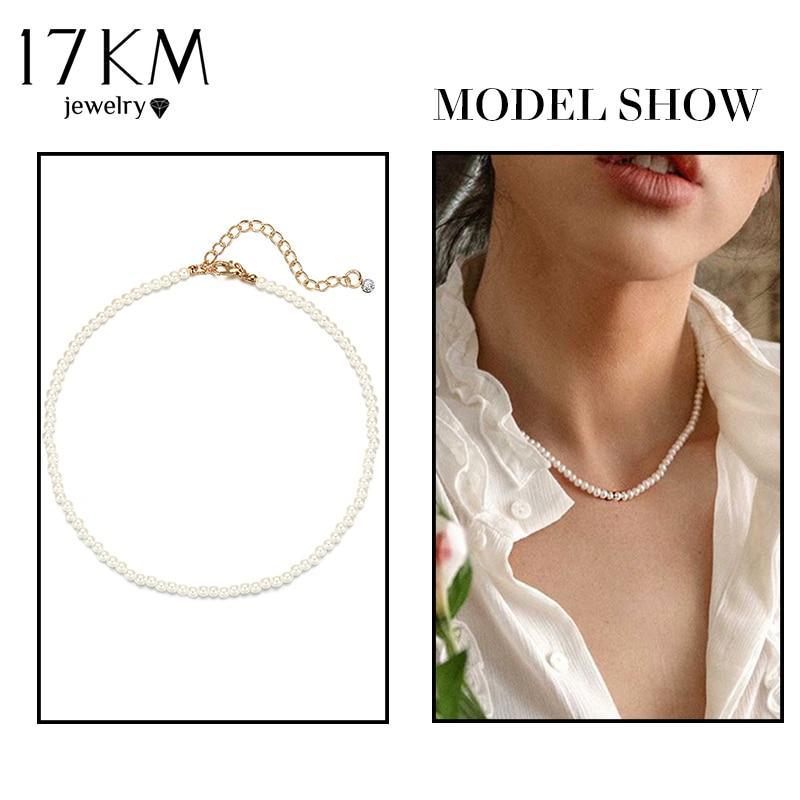 Bohemian Gold Necklaces For Women Multilayer Fashion Pearl Pendants Necklace Portrait Chokers Trendy New Jewelry Gift