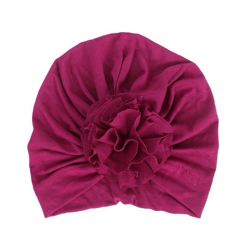 Modern Turban Baby Girls Bow Turban Hats Cotton Kids Beanie Children Hats Accessories For Girls Baby