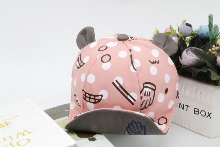 Baby Sun Hat Cotton Cartoon Baby Summer Cap Infant Soft Baseball Cap For Girls And Boys In Elegant New Design