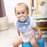 8PCS/SET Pack Baby Bandana Organic Absorbent Soft Cotton Drool Bibsfor Teething And Feeding Bib For Baby and Kids Feeding