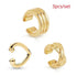 Trendy Luxury Pearl Clip on Earrings Epic Earcuffs For Women Elegant Gold Color C Shaped Stackable Ear Cuff Wedding Jewlery