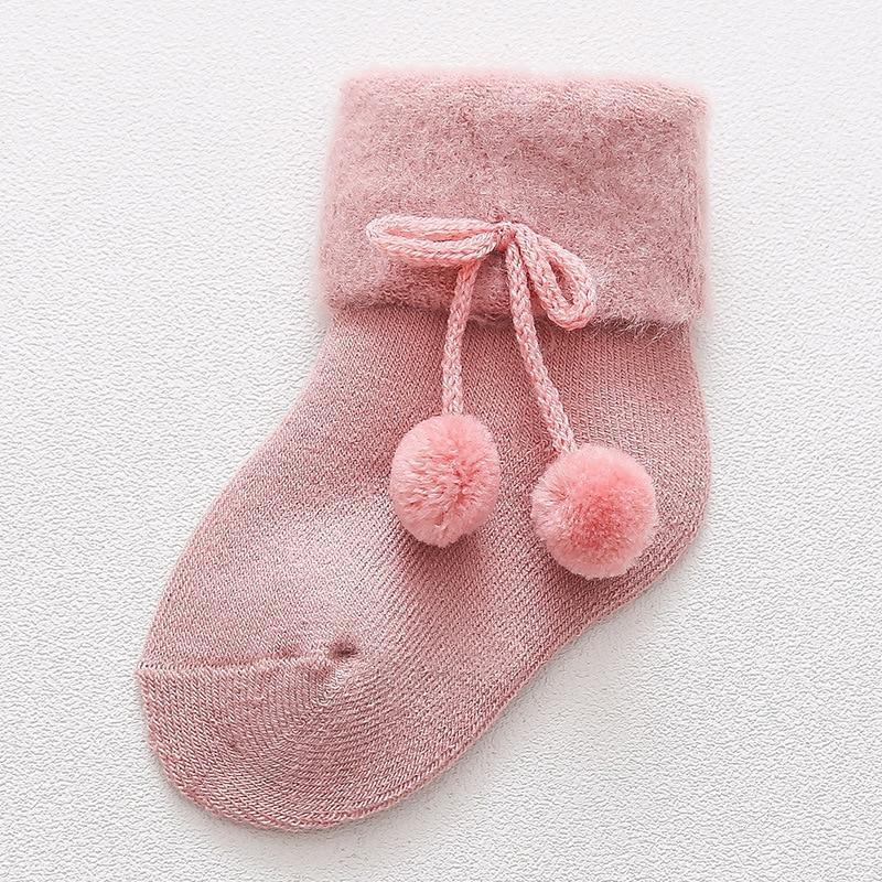 Autumn and Winter Baby Socks For Boys and Girls Baby Cotton Warm Socks In Elegant Christmas Design for Baby Kids