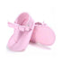 Baby Summer Newborn 0-18M Infant Baby Girls Boys Shoes Solid Non-slip Party Bow PU Leather Breathable Toddler Shoes