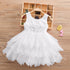 Ballet Luxury Modern Summer Baby Girl Outfit Christening Newborn Gown for Children Kids Dress