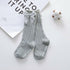 Luxury Modern One Pairs New Kids Socks Toddlers Girls 3D Bow knot Knee Lengths Soft Cotton Baby Socks For Kids