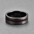 Luxury Popular 8mm Carbide Men's Ring Comfortable Fit New Cool Men's Fashion Jewelry Wedding Ring For Men