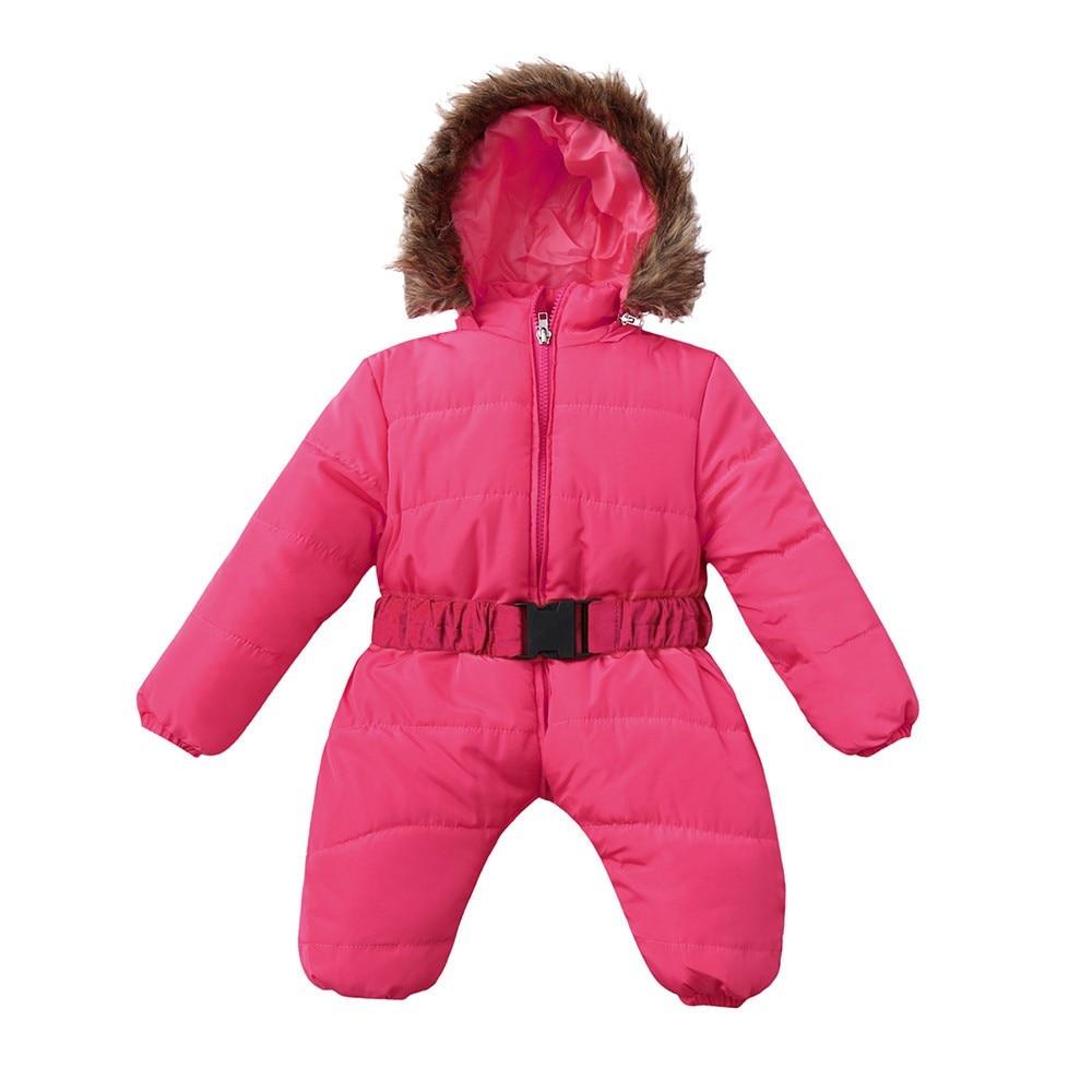 Winter Clothes For Infant Baby Hooded Warm Thick Snowsuit Jumpsuit Romper for Boys and Girls In Trend New Style