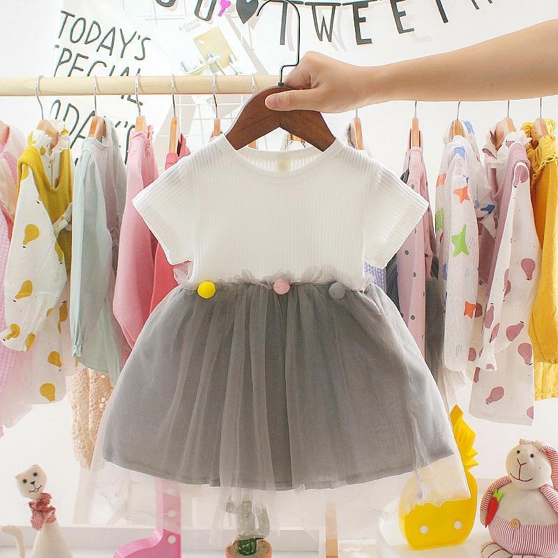 Modern Luxury elegant Newborn Baby Girl Dress for New Fashion  Cute Princess Baby Dress Infant Clothing