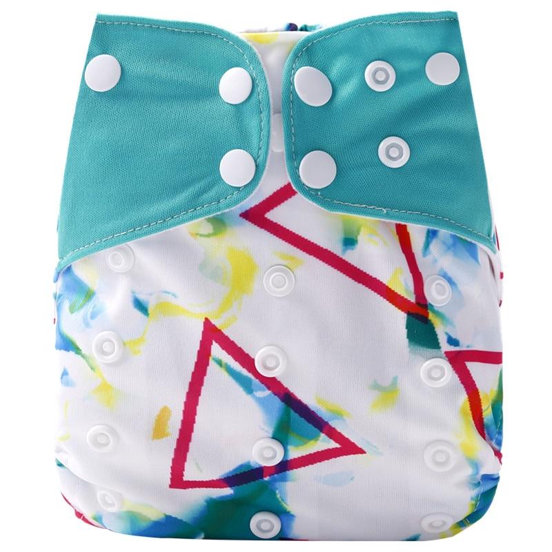 1Pcs Reusable Cloth Diaper Adjustable Baby Nappies Washable Nappy Durable Baby Diaper