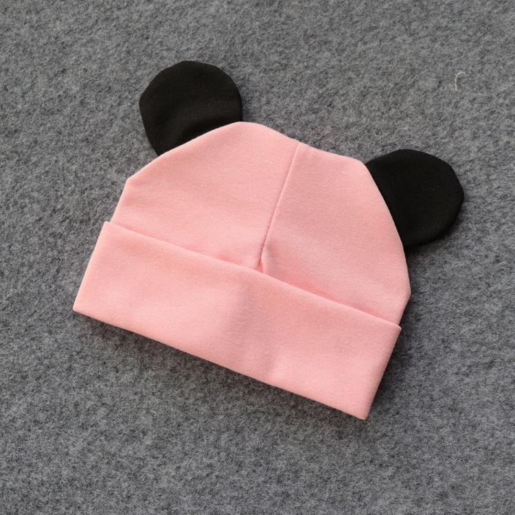 Baby Cap With Ears Cotton Warm Newborn Accessories Baby Hat For Kids Infant Toddler Beanie Cap