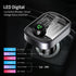 3.0 Car USB Charger USB Car Phone Charger Fast Charge With FM Transmitter Bluetooth Car Kit LED MP3 Player