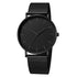 STEVVEX Men Watch Quartz Casual Watches Simple Metal Hour Reloj Quartz Watch Montre Mesh Stainless Steel clock For Men's and Boys