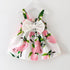 Modern New Luxury Summer Dress Children's Clothing Girls Stitching Baby Girl Princess Dress For All Occassion