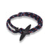 New Luxury Arrival Airplane Anchor Amazing Sport Camping Parachute Cord Survival Bracelet For Men And Women Elegant Buckle Navy Style Modern Fashion Jewelry