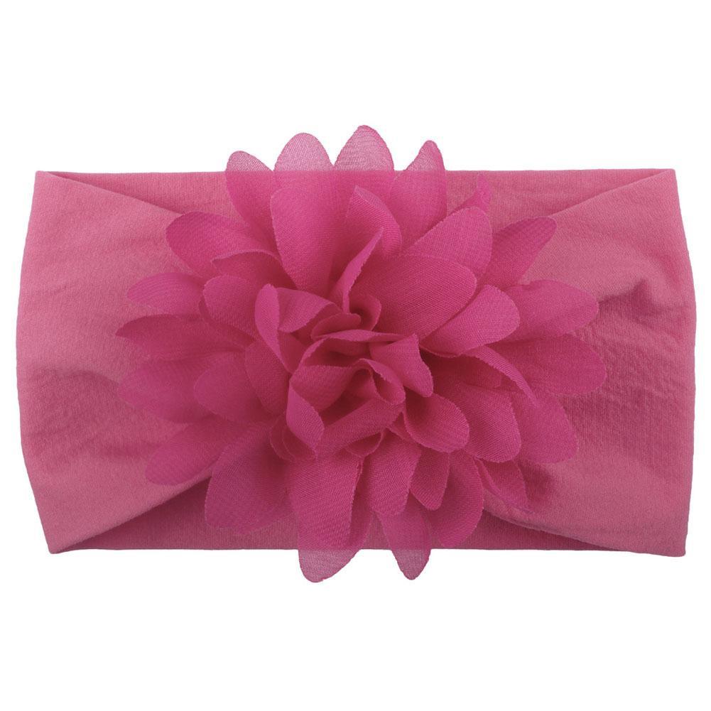 Headband Turban Flower Baby Girl Headbands Elastic Kids Hair Band Kids Hair Accessories Hair Bow For Girls